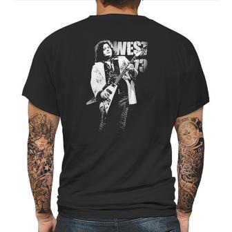 Retro Graphic Leslie West 73 Art Mens Back Print T-shirt | Favorety UK