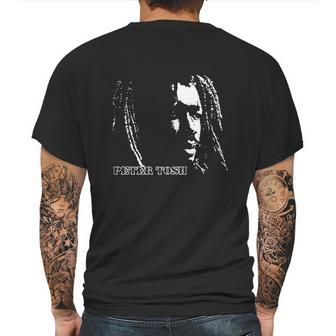 Retro Graphic Peter Tosh Art Mens Back Print T-shirt | Favorety CA