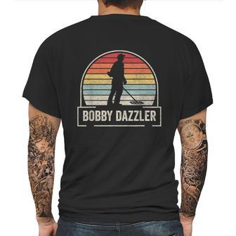 Retro Vintage Bobby Dazzler Treasure Hunting Metal Detecting Mens Back Print T-shirt | Favorety CA