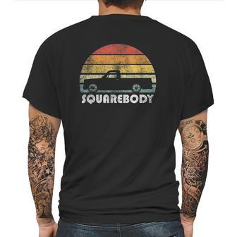 Retro Vintage Pickup Truck Squarebody Mens Back Print T-shirt | Favorety CA