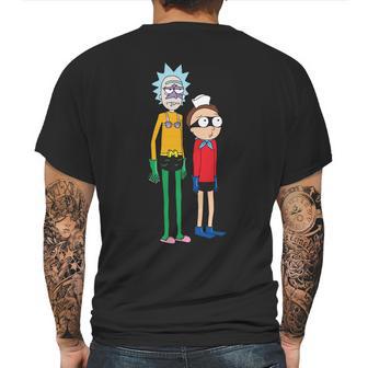 Rick And Morty Rick And Morty Rick Morty Mens Back Print T-shirt | Favorety CA