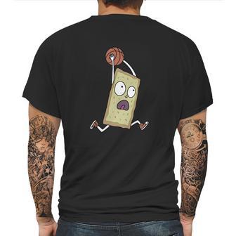 Rick Morty - Dunking Poptart Mens Back Print T-shirt | Favorety