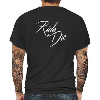 Ride Or Die Motor Cycle Bike Lover Gift Men Woman Kids Biker Mens Back Print T-shirt | Favorety AU