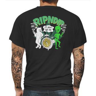 Rip & Dip With Cute Cats Tshirt Mens Back Print T-shirt | Favorety UK