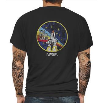 Ripple Junction Nasa Adult Mens Back Print T-shirt | Favorety AU