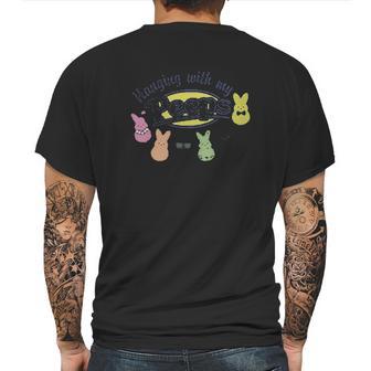 Rivebella Hanging With My Peeps Easter Little Mens Back Print T-shirt | Favorety CA