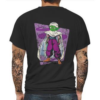 Rivebella New Graphic Goku Saiyan Anime Piccolo Mens Back Print T-shirt | Favorety UK