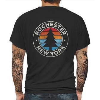 Rochester New York Ny Vintage Graphic Retro 70S Great Gift Mens Back Print T-shirt | Favorety AU