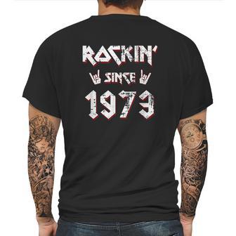 Rockin Since 1973 Hard Rock Mens Back Print T-shirt | Favorety DE