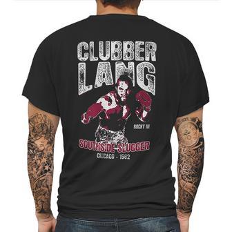 Rocky Officially Licensed Clubber Lang Baseball Mens Back Print T-shirt | Favorety AU