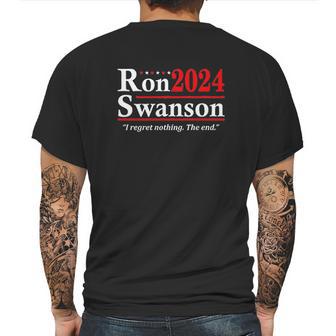 Ron Swanson 2024 Mens Back Print T-shirt | Favorety CA