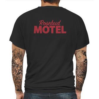 Rosebud Motel Schitts Creek Mens Back Print T-shirt | Favorety