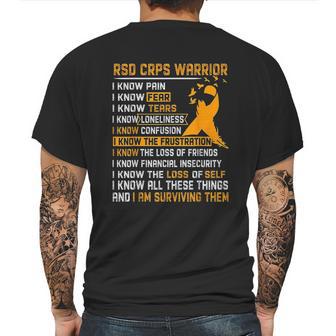 Rsd Crps Warrior Mens Back Print T-shirt | Favorety UK