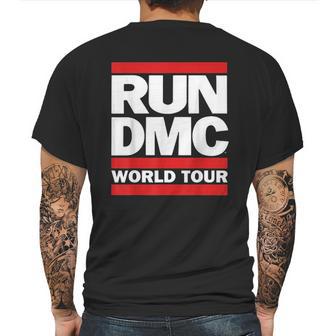 Run Dmc Official World Tour Mens Back Print T-shirt | Favorety AU