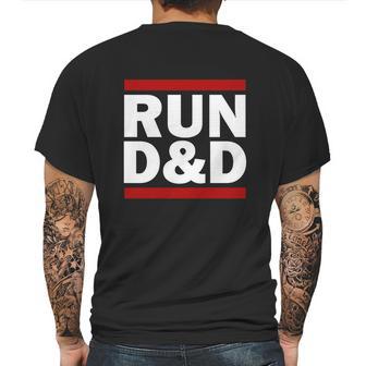 Run Dungeons And Dragons Mens Back Print T-shirt | Favorety DE