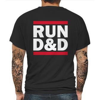 Run Dungeons And Dragons T-Shirt Mens Back Print T-shirt | Favorety DE