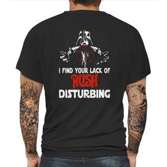 Rush Disturbing Mens Back Print T-shirt | Favorety AU