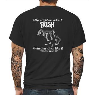 Rush - T-Shirt Mens Back Print T-shirt | Favorety