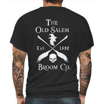 Salem Broom Company Est 1692 Halloween Mens Back Print T-shirt | Favorety UK