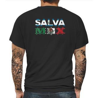 Salvadorian Mexican El Salvador Mexico Mujer Mens Back Print T-shirt | Favorety AU