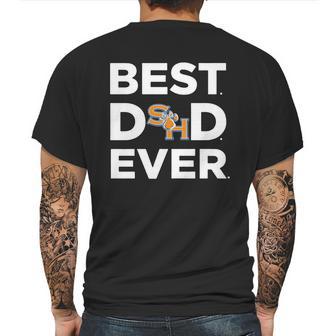 Sam Houston State Bearkats Best Dad Ever Mens Back Print T-shirt | Favorety