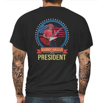 Sammy Hagar For Fresident T-Shirt Mens Back Print T-shirt | Favorety CA