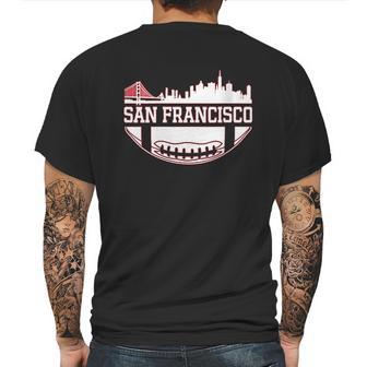 San Francisco Football Vintage Sf Cali Retro Gameday Mens Back Print T-shirt | Favorety AU