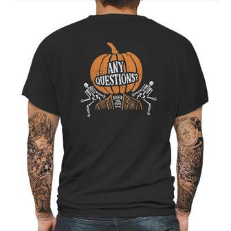 Saturday Night Live David S Pumpkins Halloween Mens Back Print T-shirt | Favorety CA