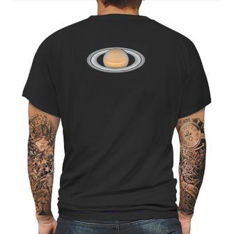 Saturn By Hubble Mens Back Print T-shirt | Favorety DE