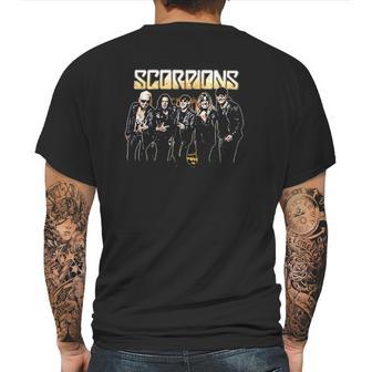 Scorpions City Pic Crazy World Tour 2017 Mens Back Print T-shirt | Favorety DE