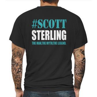 Scott Sterling The Man The Myth The Legend Mens Back Print T-shirt | Favorety AU