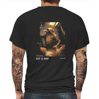 Scp 049 Mens Back Print T-shirt | Favorety CA