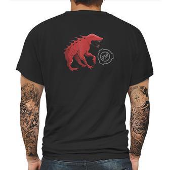 Scp939 With Many Voices Scp Foundation Mens Back Print T-shirt | Favorety DE