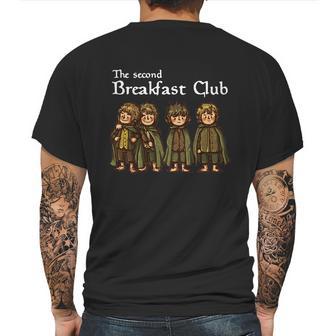 The Second Breakfast Club The Lord Of The Rings Mens Back Print T-shirt | Favorety AU