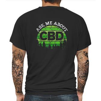 I Sell Cbd Hemp Heals Cbd Oil Mens Back Print T-shirt | Favorety AU