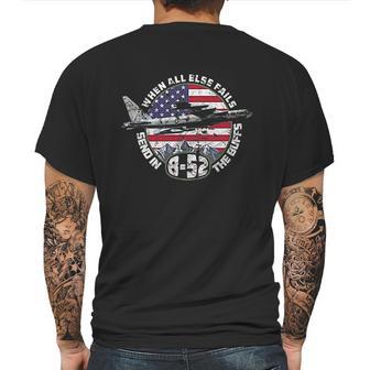 Send In The Buffs | B-52 Stratofortress Bomber Vintage Mens Back Print T-shirt | Favorety AU