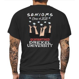 Senior Class Of 2020 Graduation Social Distancing Drexel University 2020 Mens Back Print T-shirt | Favorety DE