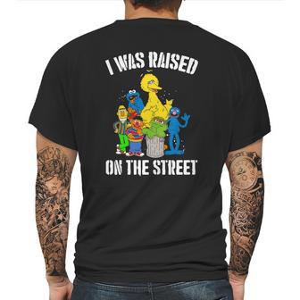 Sesame Street Everything I Know I Learned On The Streets Mens Back Print T-shirt | Favorety