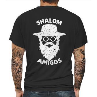 Shalom Amigos Mens Back Print T-shirt | Favorety CA