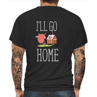 Shane Dawson I Will Go Home Mens Back Print T-shirt | Favorety