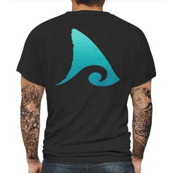 Shark Fin Ocean Wave Mens Back Print T-shirt | Favorety UK