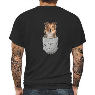 Sheepdog Collie Lover Mens Back Print T-shirt | Favorety DE