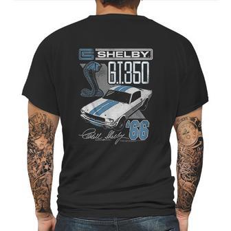 Shelby Cobra 1966 Gt350 American Sports Race Car Mens Back Print T-shirt | Favorety