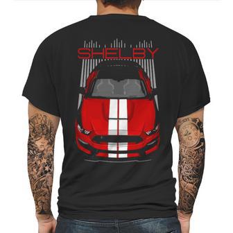 Shelby Gt350 Red Mens Back Print T-shirt | Favorety DE