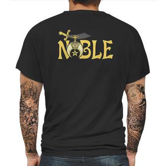 Shriner Noble Symbol Mens Back Print T-shirt | Favorety UK