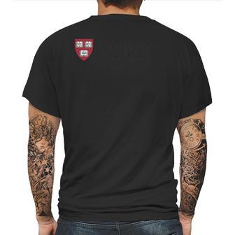 Simple Logo Harvard University 2020 Mens Back Print T-shirt | Favorety