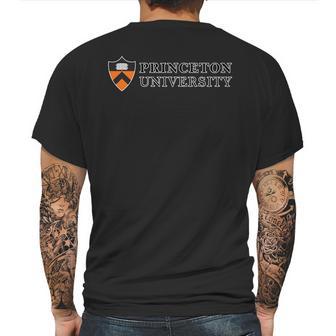 Simple Logo Princeton University 2020 Mens Back Print T-shirt | Favorety