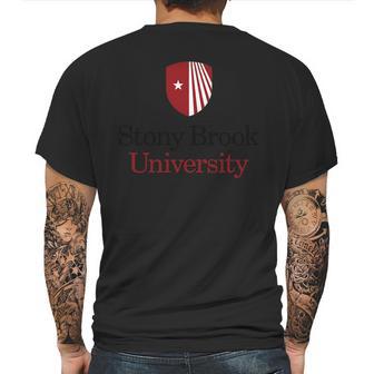 Simple Logo Stony Brook University 2020 Mens Back Print T-shirt | Favorety UK