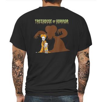 The Simpsons Treehouse Of Horror Dracula Burns And Bart Mens Back Print T-shirt | Favorety