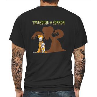 The Simpsons Treehouse Of Horror Dracula Burns And Bart Mens Back Print T-shirt | Favorety DE